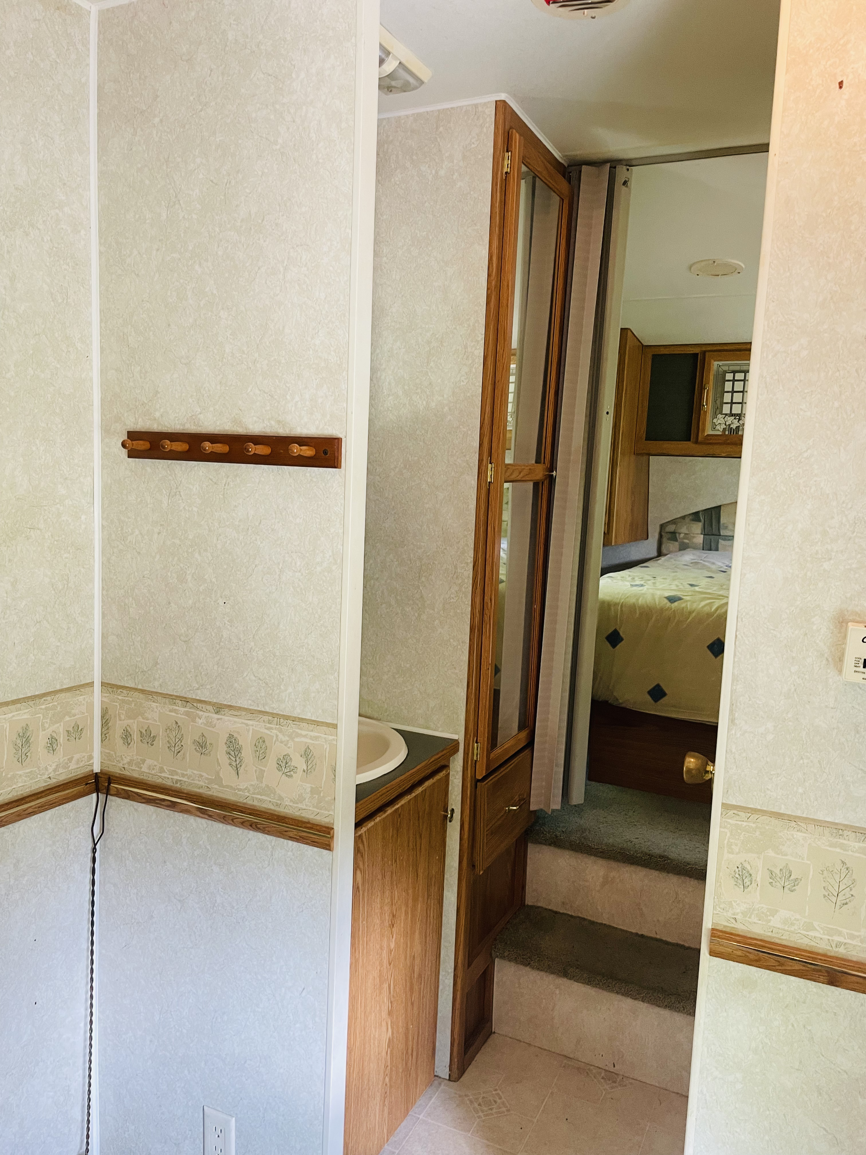 Decorative view of RV Camper Cabin